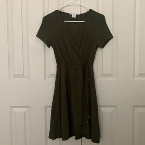 NWOT Army Green Dress